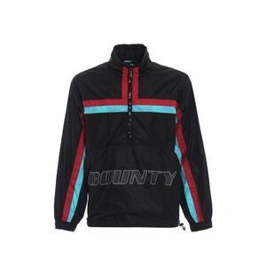 Marcelo Burlon Polyamide Shell Jacket Men Black Jackets